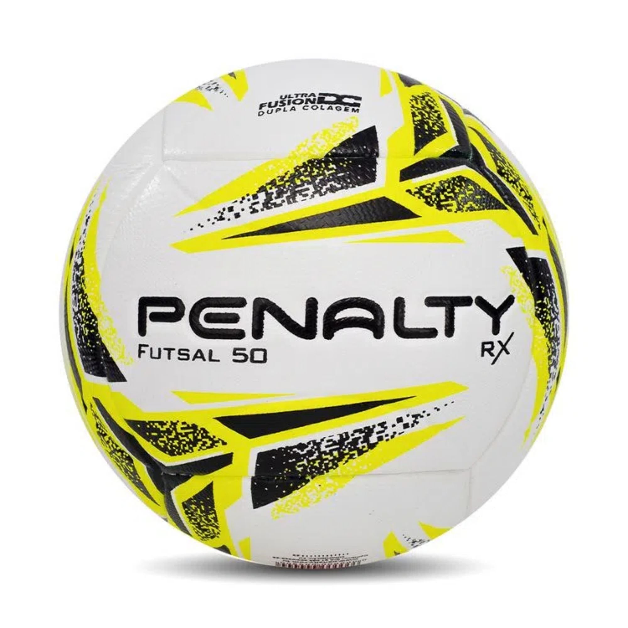 Bola Futsal Penalty Rx 50 Xxiii Unissex - Branca/Amarela