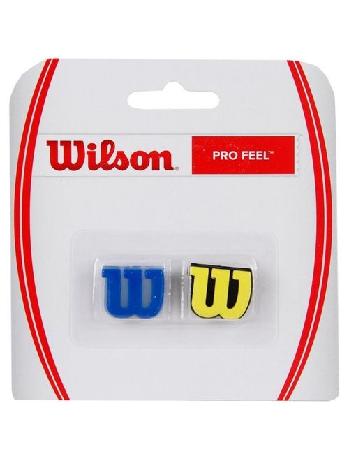 Antivibrador Wilson Pro Feel Unissex - Azul/Amarelo
