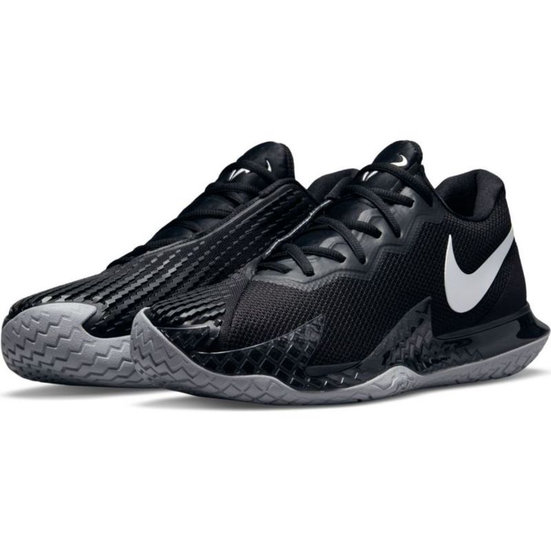Tenis-Nike-Court-Zoom-Vapor-Cage-4-Rafa-Masculino---Preto-Cinza