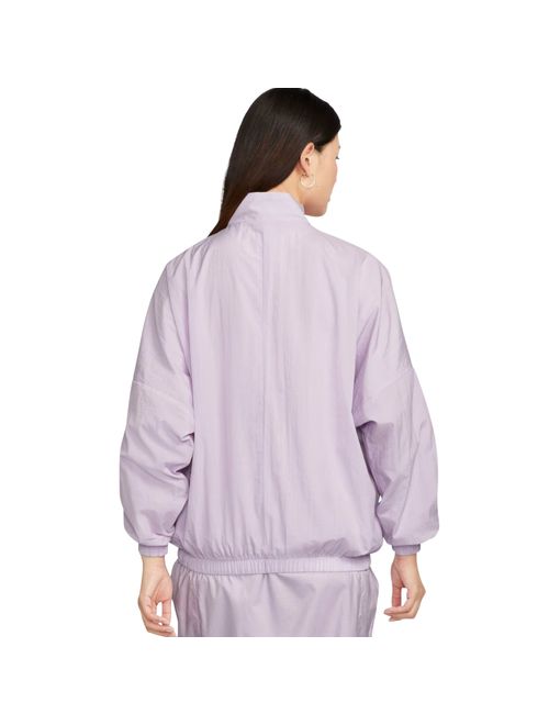 Jaqueta Nike Sportswear Woven Essential Feminina - Lilás