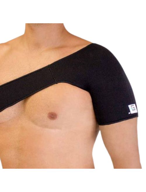 Suporte Chantal Ombro Velcro Unissex - Preto
