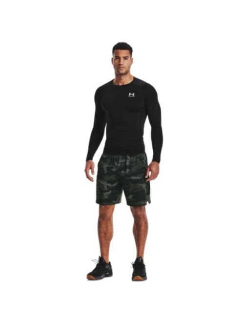 Camiseta Compressão Under Armour Hg Comp Ls Masculina - Preta