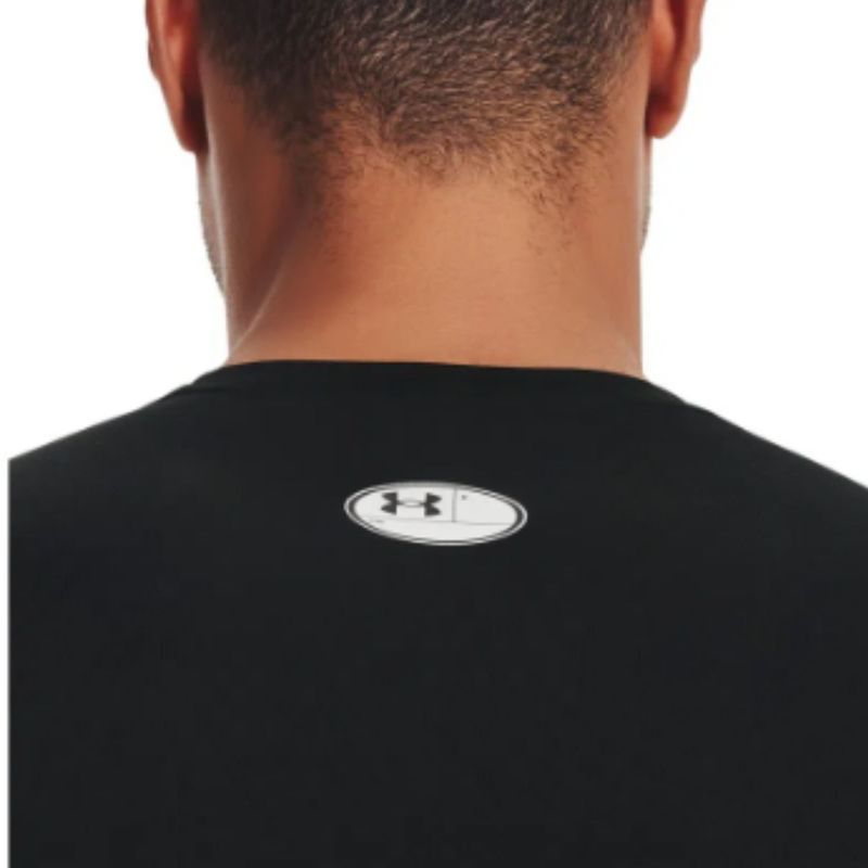 Camiseta De Compressão Under Armour Hg Comp Ls Masculina - Preta