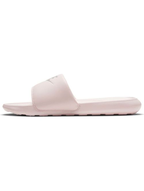 Chinelo Slide Nike Victory Feminino - Rosa/Prata