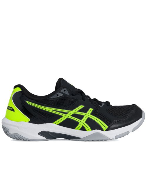 Tênis Asics Gel Rocket 10 Masculino - Preto/Amarelo