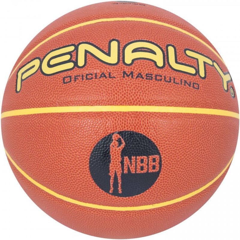 Bola Basquete Penalty Pro 7.8 Crossover Ix - Couro Microfibr