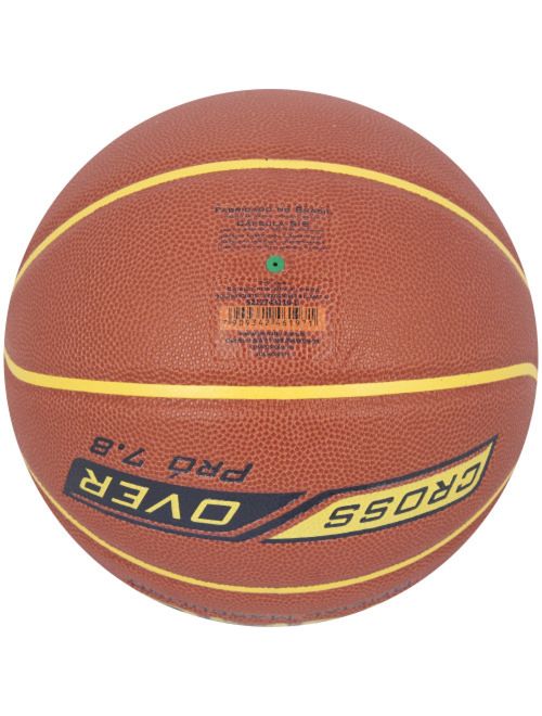 Bola Basquete Penalty Profissional Pró 7.8 Crossover X Unissex - Laranja/Amarela
