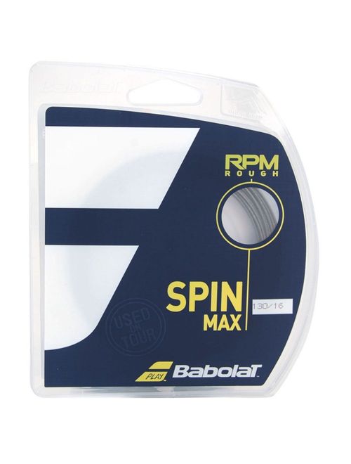 Corda Para Raquete Babolat Rpm Blast Rough Unissex - Preta