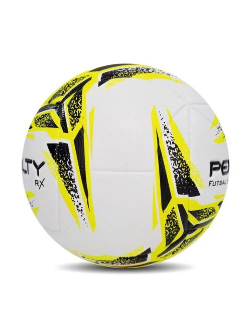 Bola Futsal Penalty Rx 500 Xxiii Unissex - Branca/Amarela