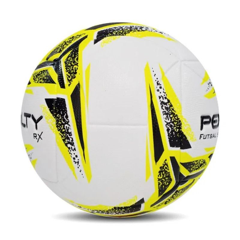 Bola-Penalty-Futsal-Rx-500-Xxiii-Unissex---Branca-Amarela
