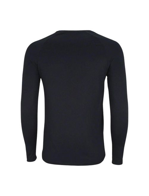 Camiseta Manga Longa Mizuno Pro Uv Masculina - Preta