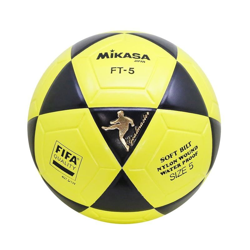 Bola-De-Futevolei-Ft5-Padrao-Fifa-Unissex---Amarela-Preta