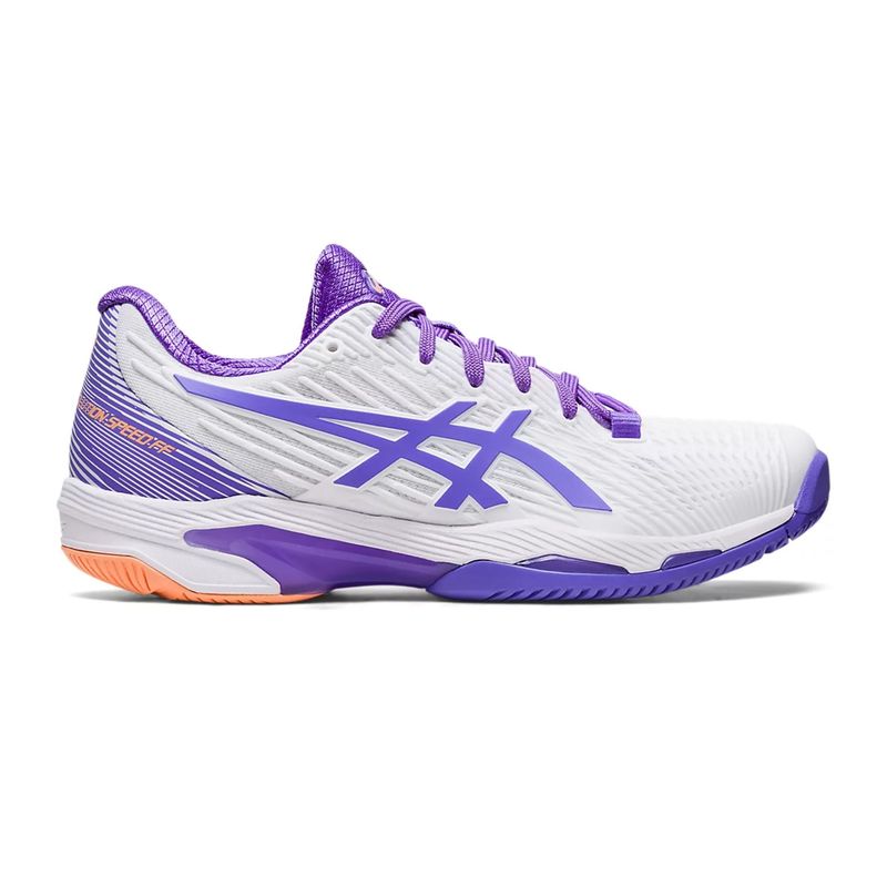 Tênis Asics Solution Speed FF 2 Feminino - Branco/Roxo