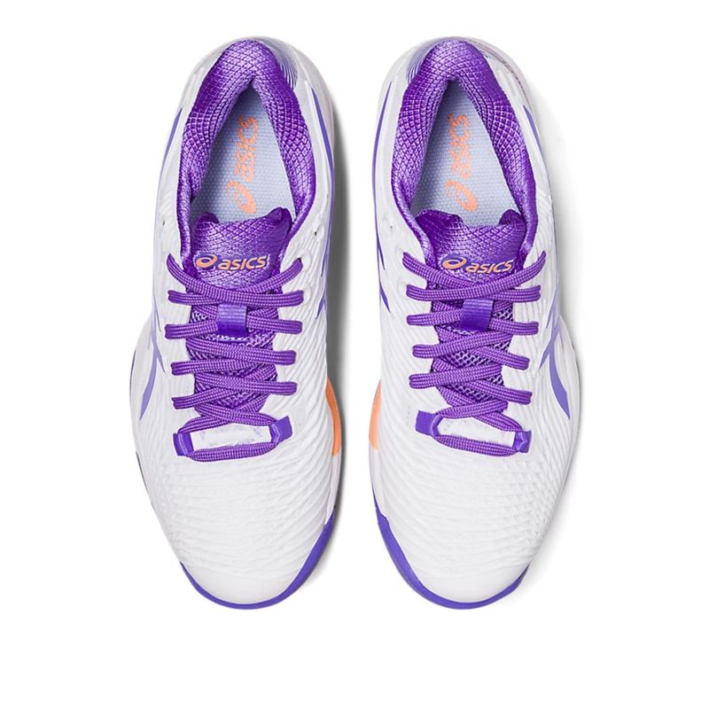 Tênis Asics Solution Speed FF 2 Feminino - Branco/Roxo