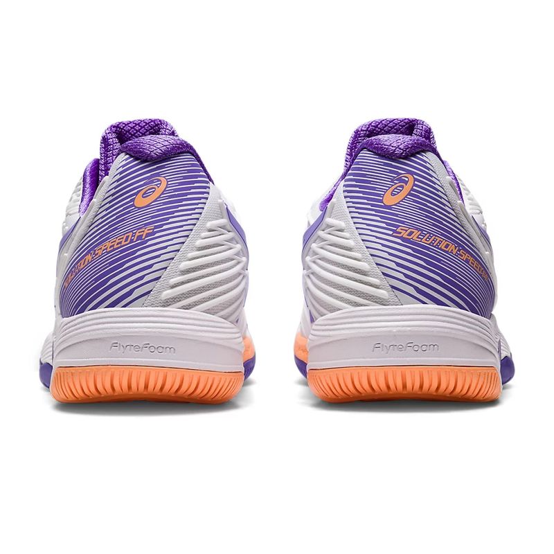Tênis Asics Solution Speed FF 2 Feminino - Branco/Roxo