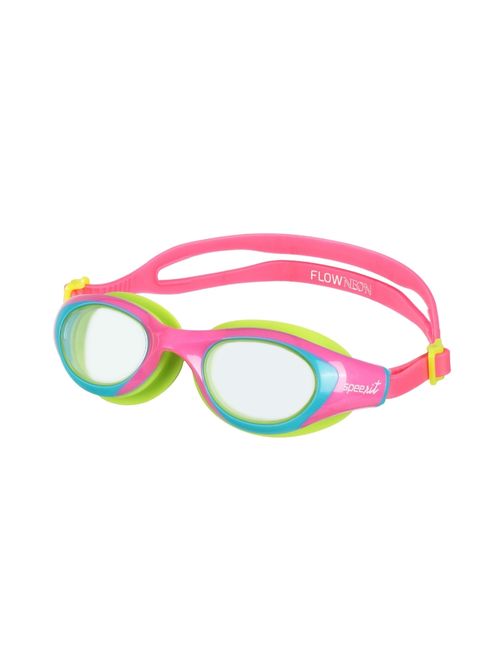 Óculos De Natação Speedo Swim Neon Unissex - Rosa/Azul Claro