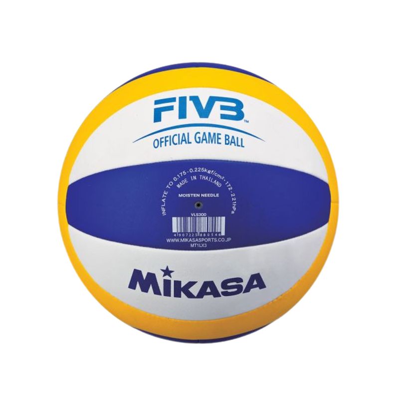 Bola-Mikasa-Volei-Praia-Vls300-FIVB-Unissex---Branca-Amarela