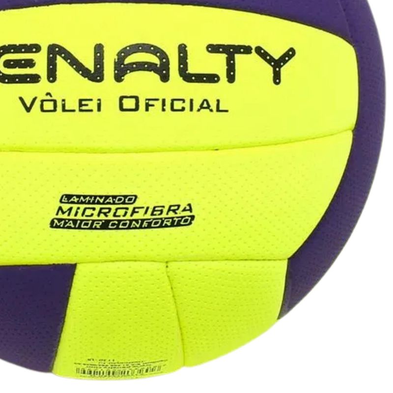 BOLA PENALTY VOLEI 6.0 PRO X 5416042420 (AMARELO/ROXO/PRETO, TAM