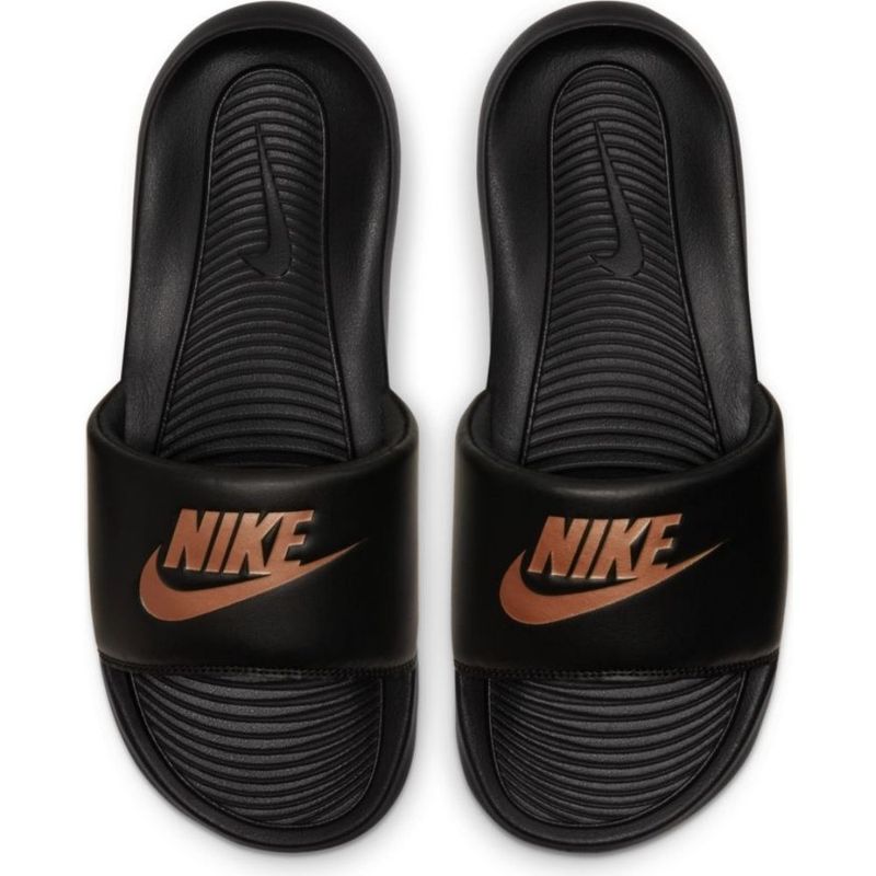 Chinelo Nike Victory Slide Feminino - Preto/Bronze