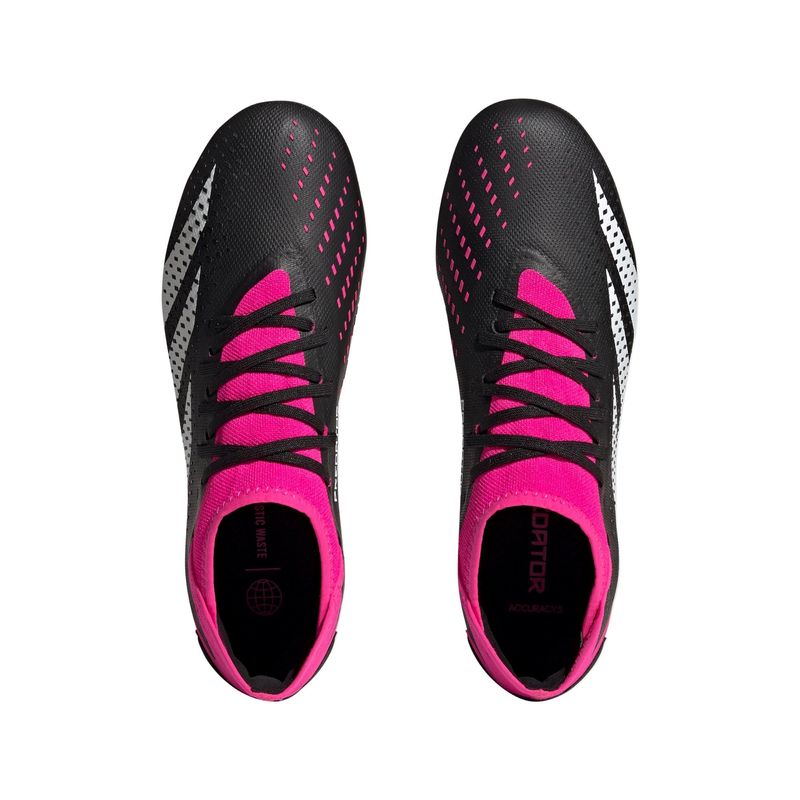 Chuteira-Campo-Adidas-Predator-Accuracy.3-Masculina---Preta-Rosa