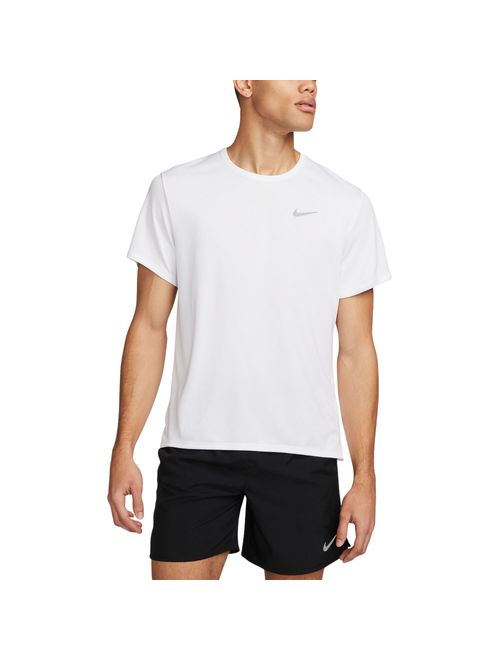 Camiseta Nike Dri-Fit Miler Ss Masculina - Branca
