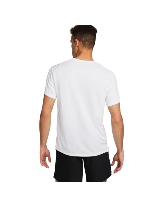 Camiseta Nike Dri-Fit Miler Ss Masculina - Branca