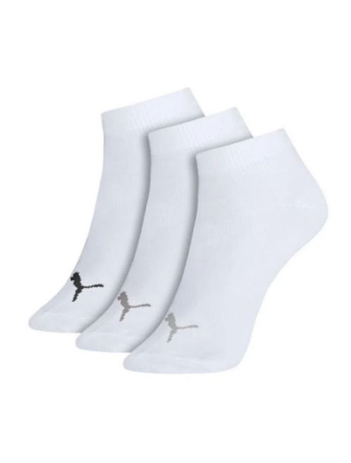 Kit Meia Invisivel Puma 3 Pares Feminina - Branca