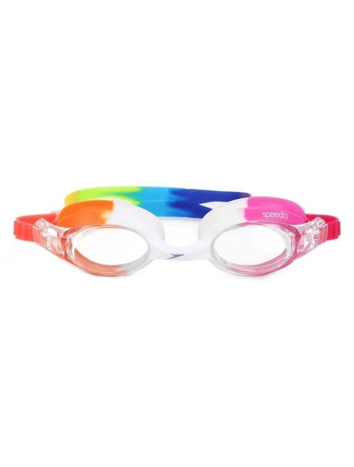 Óculos De Natação Speedo Quick Jr Ii Infantil - Multicolor/Cristal