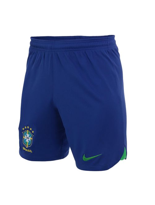 Calção Brasil I 2022/23 Nike Torcedor Pro Masculino - Azul/Verde