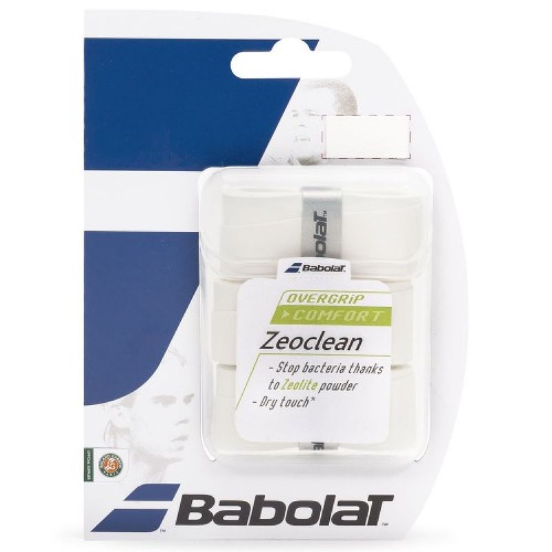 Overgrip-Babolat-Zeoclean-X3-Unissex---Branco