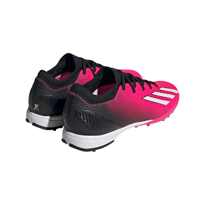 Chuteira Society Adidas  X Speedportal.3 Masculina - Rosa/Preta