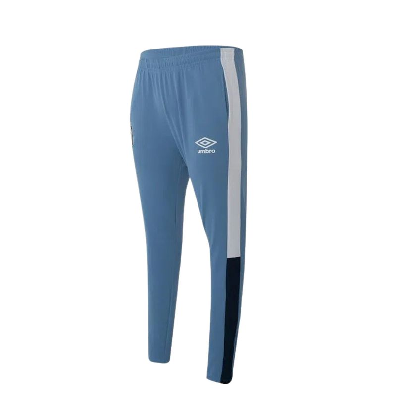 Calça Umbro Santos Treino 23 Masculina - Azul/Branca
