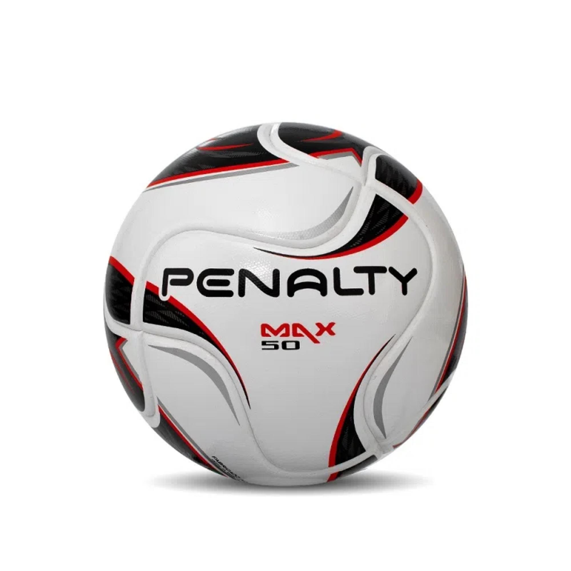 Bola Futsal Penalty Max 50 Termotec Xxi Unissex - Branca/Preta