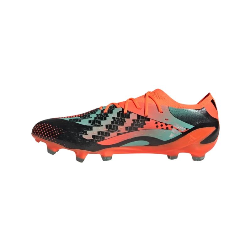 Chuteira Campo Adidas X Messi I 22 Masculina - Laranja/Preta