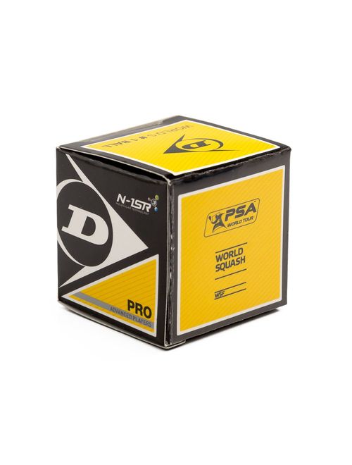 Bolinha Dunlop Squash Revelation Pro Xx Unissex - Preta