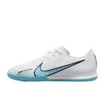 Chuteira nike azul store e branca futsal