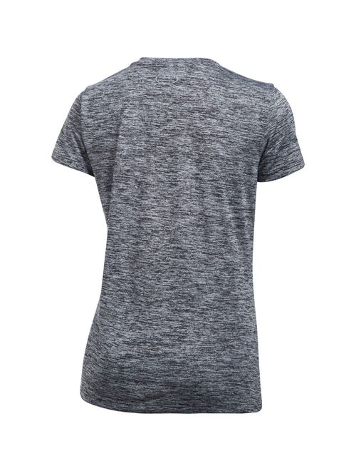 Camiseta Under Armour Tech Ssv Twist Feminina - Preta Mescla