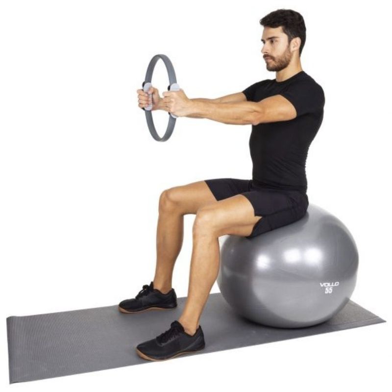 Anel-de-Pilates-Vollo-38-Cm---Grafite---Unissex