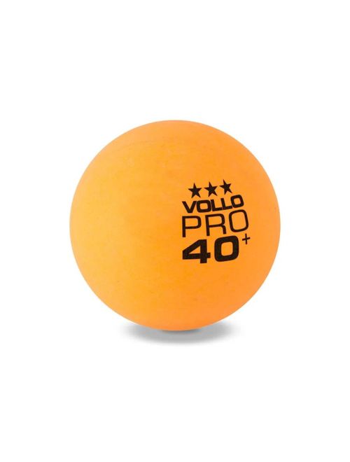Bolinha Vollo 3 Estrelas 6 Unidades Unissex - Laranja