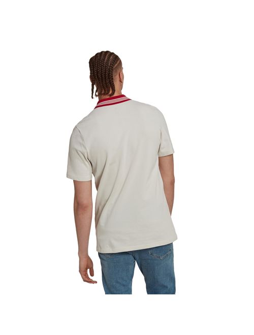 Camisa Polo Adidas Oficial Copa Do Mundo Fifa 2022 Masculina - Branca