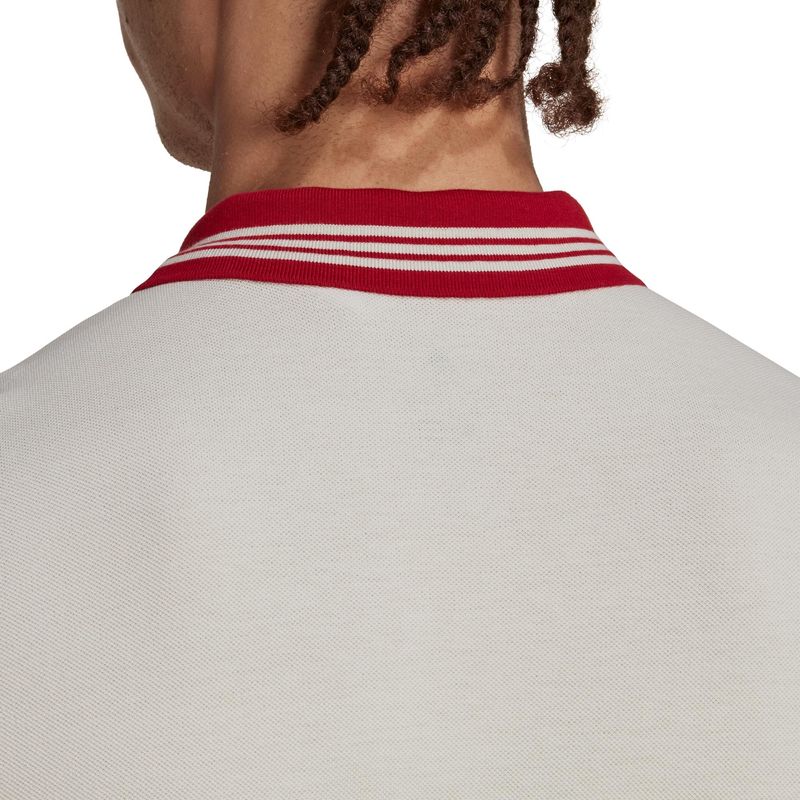 Camisa Polo Oficial Copa Do Mundo Adidas Fifa 2022 Masculina - Branca