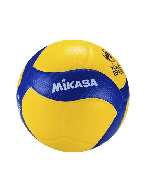 Bola Vôlei Mikasa V200W Unissex - Amarela/Azul Royal