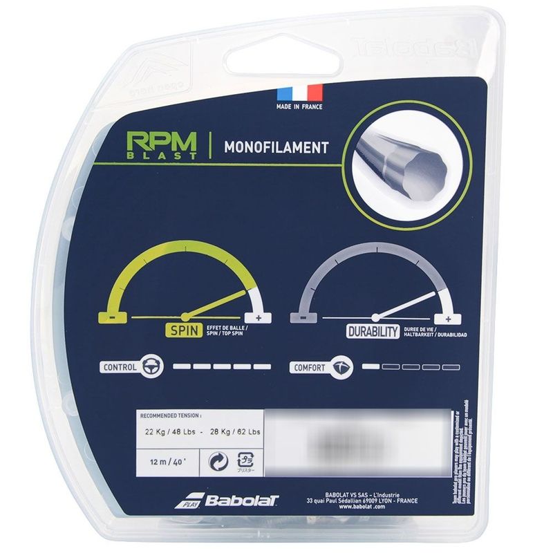 CORDA-BABOLAT-RPM-BLAST-UNISSEX---PRETA