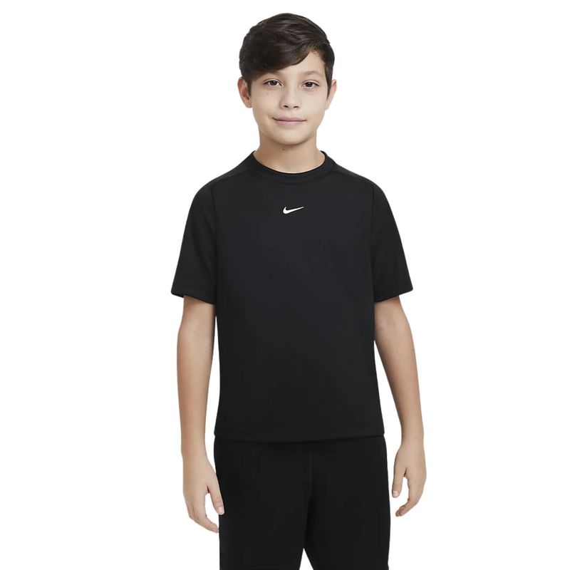 Camiseta-Nike-Multi-Ss-To-Infantil---Preta