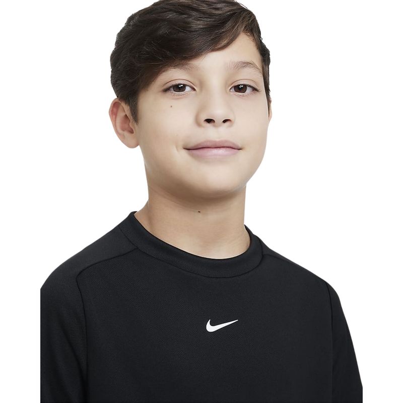 Camiseta-Nike-Multi-Ss-To-Infantil---Preta