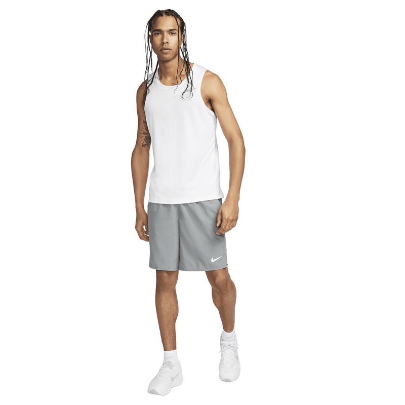 Regata Nike Dri-Fit Miler Masculina - Branca