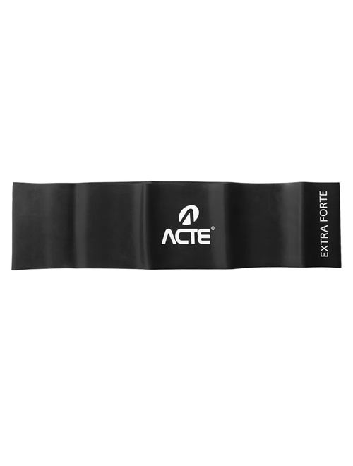 Faixa Acte Loop Band Extra Forte Unissex - Preta