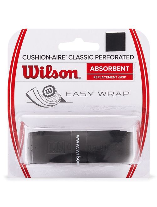 Cushion Grip Wilson Grip Aire Classic Perforated Unissex - Preto