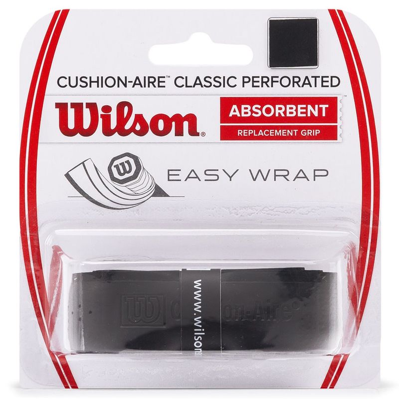 Cushion-Grip-Wilson-Aire-Classic-Perforated---Preto---Unissex