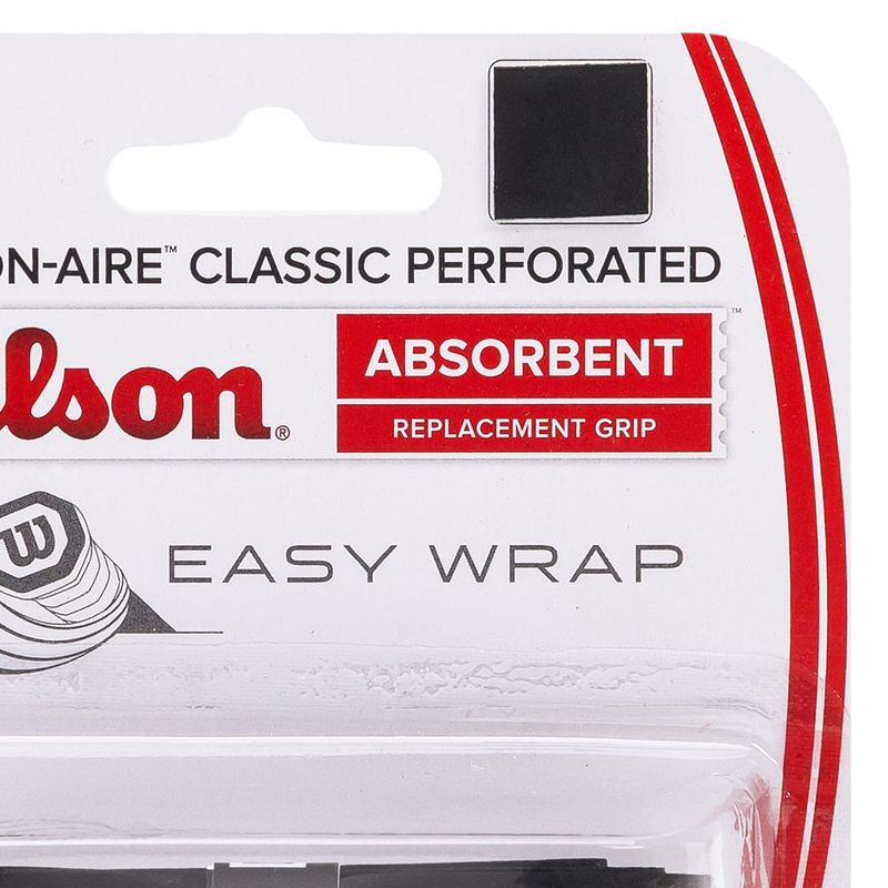 Cushion-Grip-Wilson-Aire-Classic-Perforated---Preto---Unissex